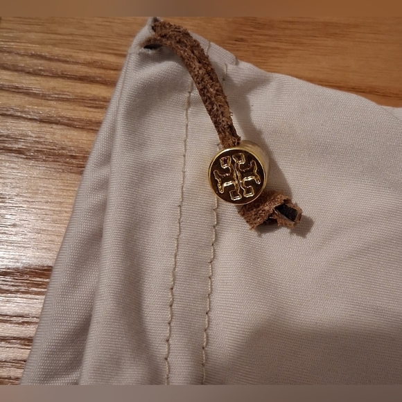 EUC Tory Burch Hard Orange Saffiano Leather & Silk Sleeve Glasses Sunglass Cases - Picture 11 of 11